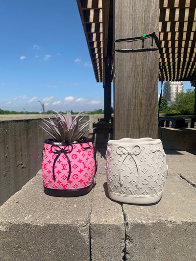 BLANK MONOGRAM PLANTER