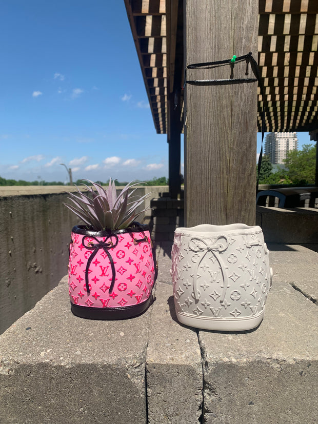 BLANK MONOGRAM PLANTER