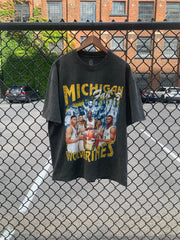 Fab5 285 Gsm Oversized Snow Wash T-shirt