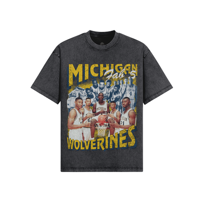 FAB 5 Oversized Snow Wash T-shirt