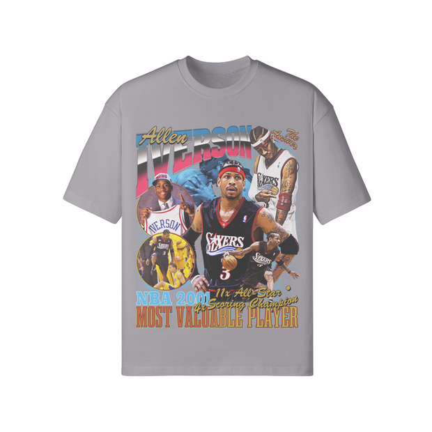ALLEN IVERSON UNISEX LOOSE T-SHIRT