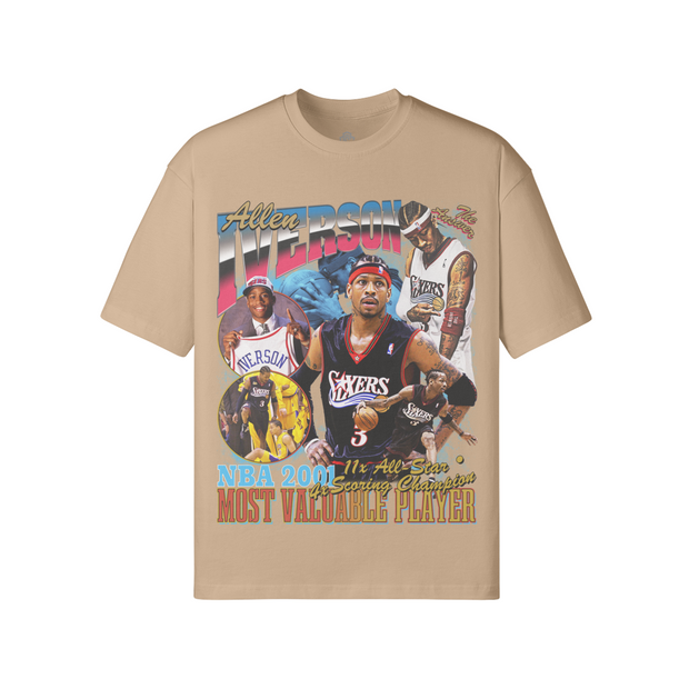 ALLEN IVERSON UNISEX LOOSE T-SHIRT