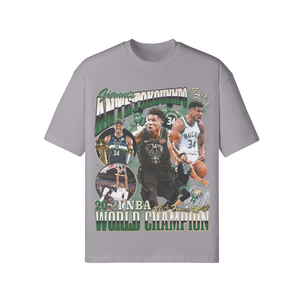 GIANNIS ANTETOKOUMPO UNISEX LOOSE T-SHIRT