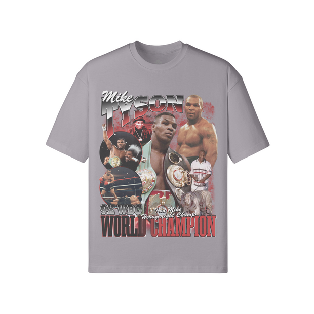 MIKE TYSON WORLD CHAMP UNISEX LOOSE T-SHIRT