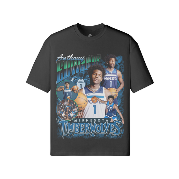 ANTHONY EDWARDS ROOKIE #1 UNISEX LOOSE T-SHIRT