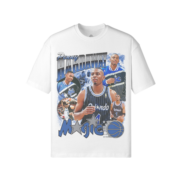 PENNY HARDAWAY ORLANDO MAGIC UNISEX LOOSE T-SHIRT